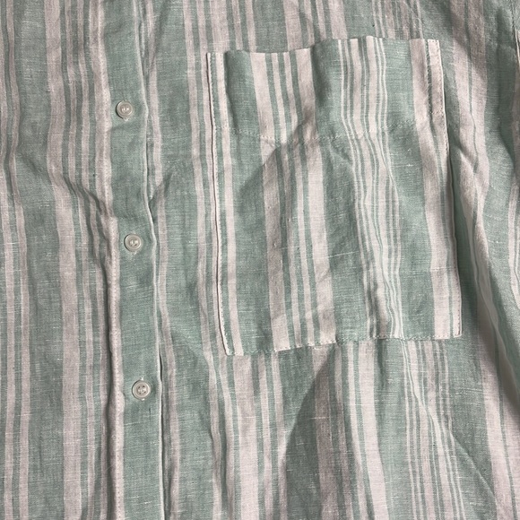 LEMLEM X H&M LINEN SHIRT EXCELLENT CONDITION SIZE MEDIUM - Picture 2 of 6